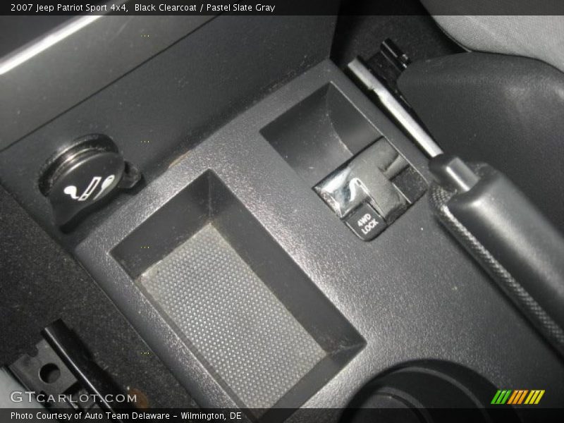 Black Clearcoat / Pastel Slate Gray 2007 Jeep Patriot Sport 4x4