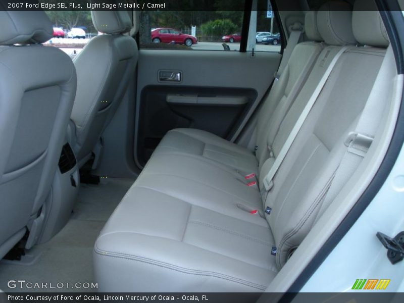 Light Sage Metallic / Camel 2007 Ford Edge SEL Plus