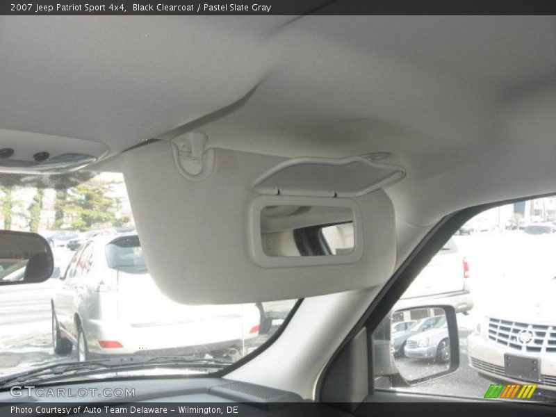 Black Clearcoat / Pastel Slate Gray 2007 Jeep Patriot Sport 4x4