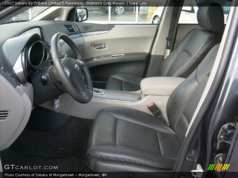 Diamond Gray Metallic / Slate Gray 2007 Subaru B9 Tribeca Limited 5 Passenger