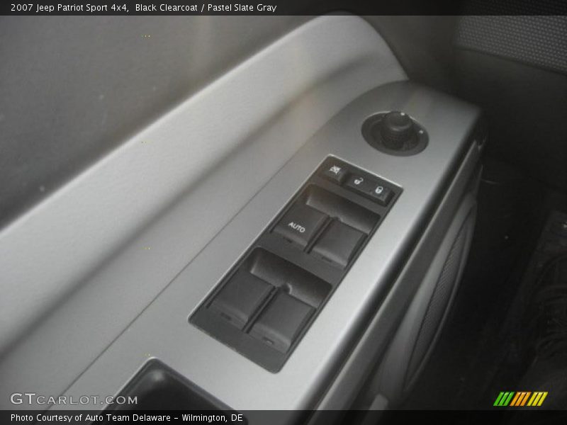 Black Clearcoat / Pastel Slate Gray 2007 Jeep Patriot Sport 4x4
