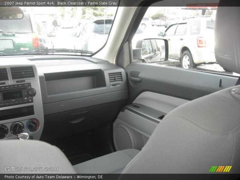 Black Clearcoat / Pastel Slate Gray 2007 Jeep Patriot Sport 4x4