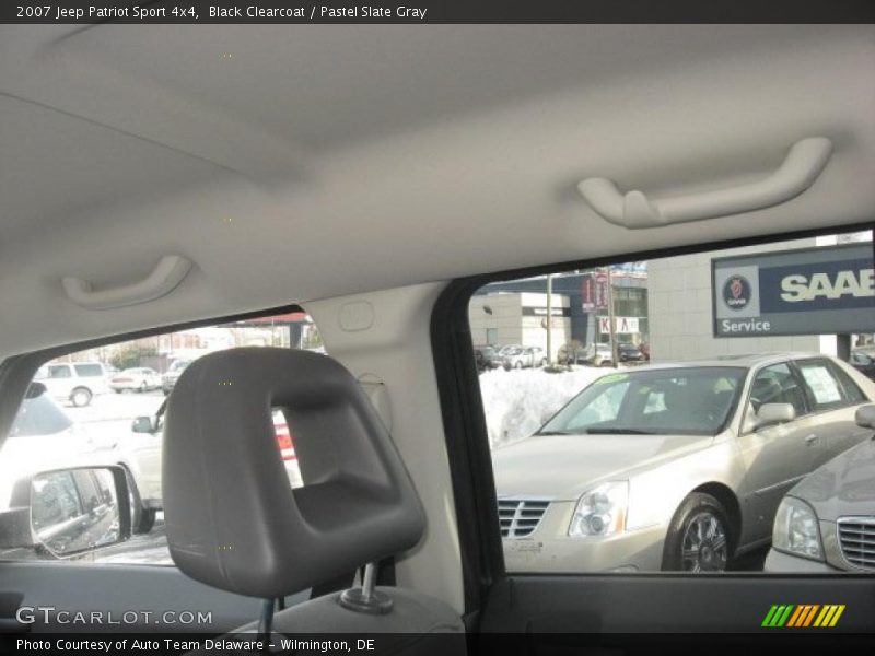 Black Clearcoat / Pastel Slate Gray 2007 Jeep Patriot Sport 4x4