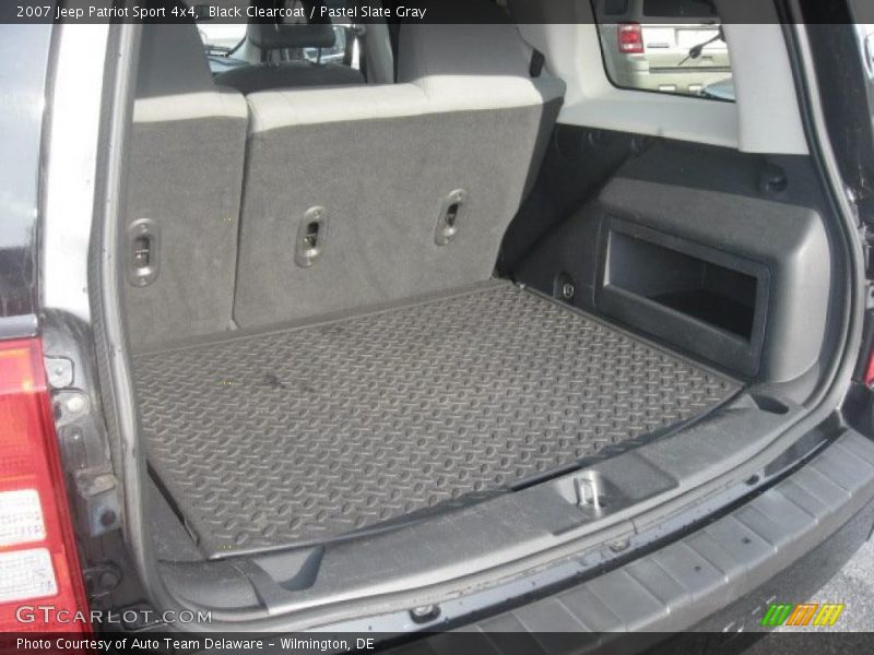 Black Clearcoat / Pastel Slate Gray 2007 Jeep Patriot Sport 4x4