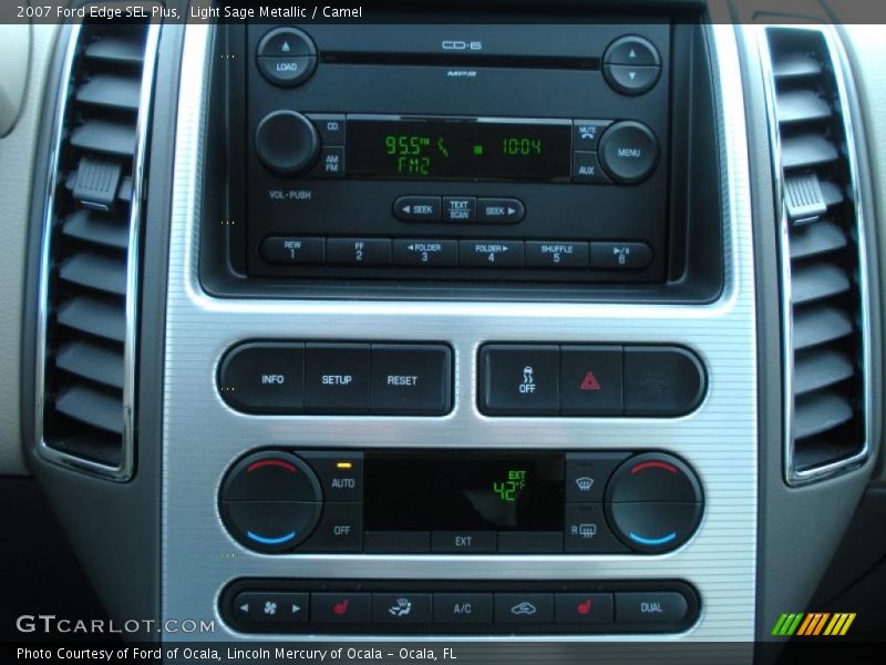 Controls of 2007 Edge SEL Plus