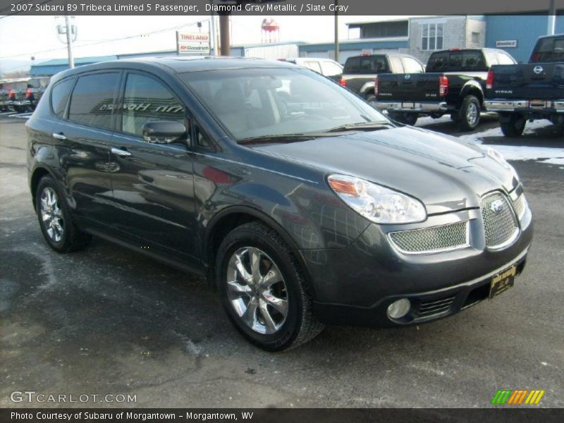 Diamond Gray Metallic / Slate Gray 2007 Subaru B9 Tribeca Limited 5 Passenger