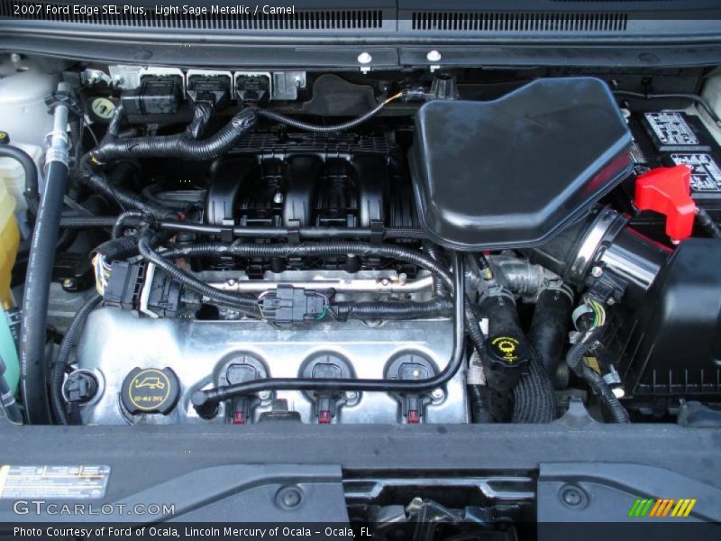  2007 Edge SEL Plus Engine - 3.5 Liter DOHC 24-Valve VVT Duratec V6