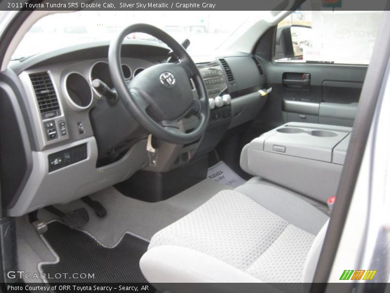  2011 Tundra SR5 Double Cab Graphite Gray Interior