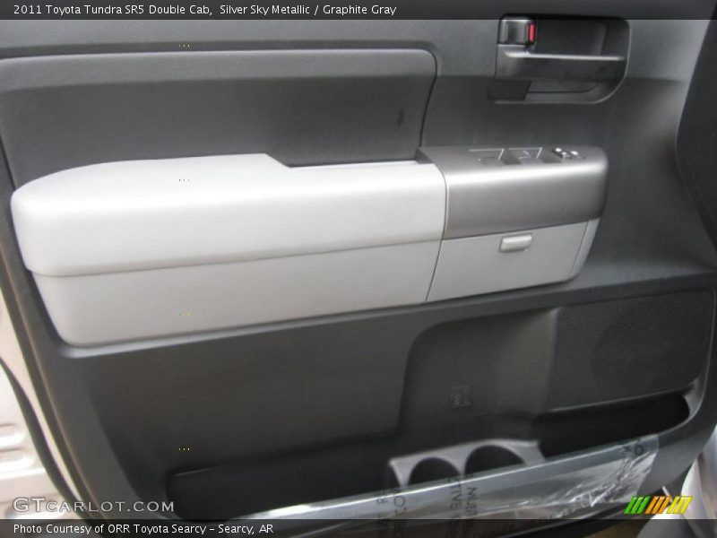 Silver Sky Metallic / Graphite Gray 2011 Toyota Tundra SR5 Double Cab