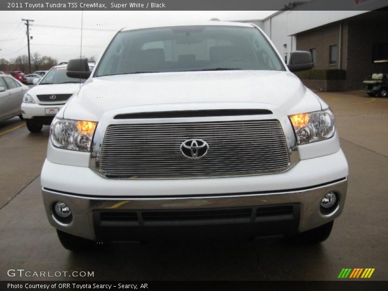 Super White / Black 2011 Toyota Tundra TSS CrewMax