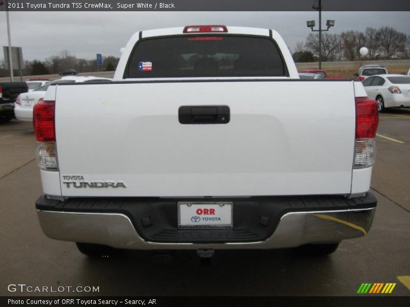 Super White / Black 2011 Toyota Tundra TSS CrewMax