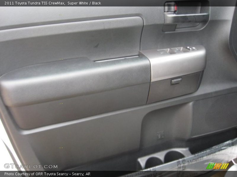 Super White / Black 2011 Toyota Tundra TSS CrewMax