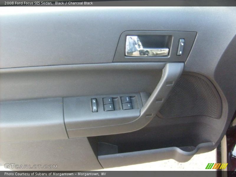 Black / Charcoal Black 2008 Ford Focus SES Sedan
