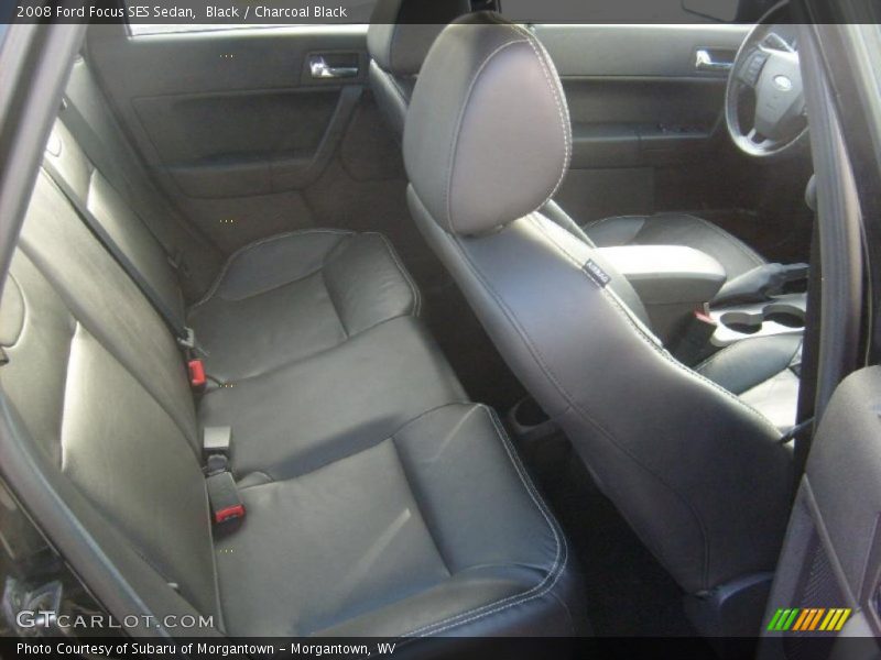 Black / Charcoal Black 2008 Ford Focus SES Sedan