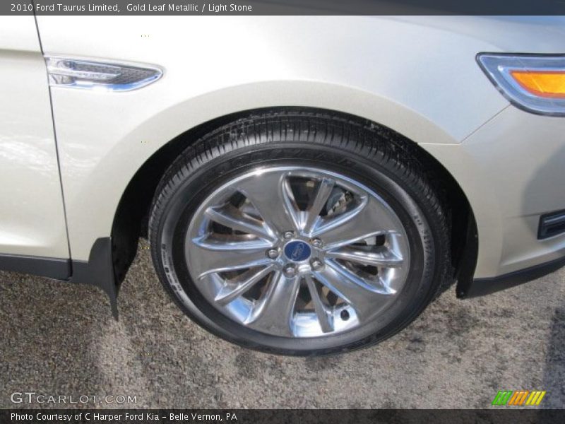 Gold Leaf Metallic / Light Stone 2010 Ford Taurus Limited