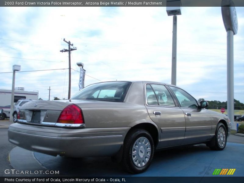  2003 Crown Victoria Police Interceptor Arizona Beige Metallic