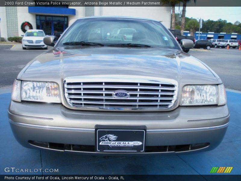 Arizona Beige Metallic / Medium Parchment 2003 Ford Crown Victoria Police Interceptor