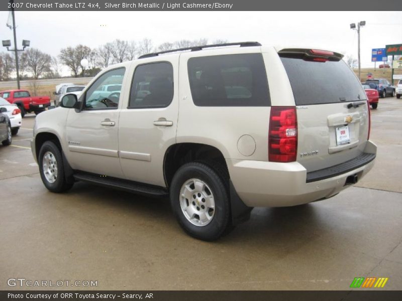 Silver Birch Metallic / Light Cashmere/Ebony 2007 Chevrolet Tahoe LTZ 4x4