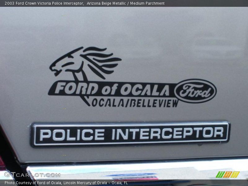  2003 Crown Victoria Police Interceptor Logo