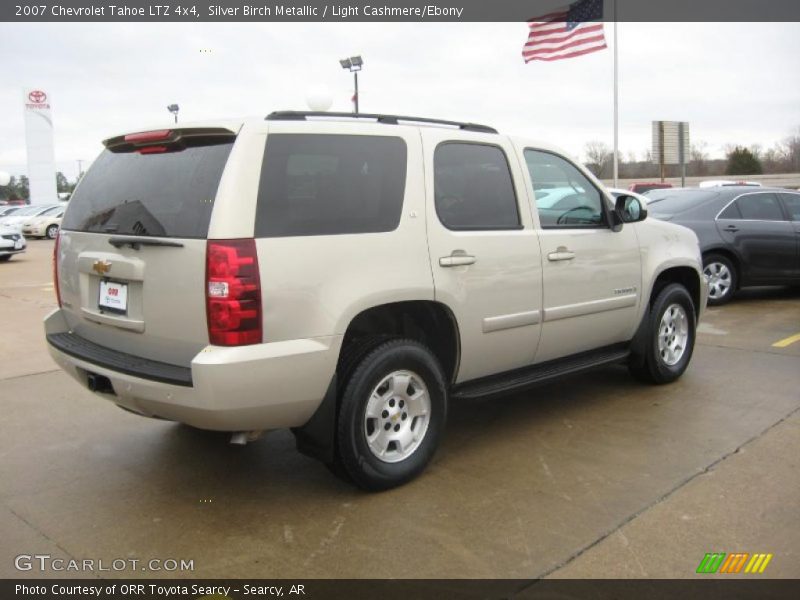 Silver Birch Metallic / Light Cashmere/Ebony 2007 Chevrolet Tahoe LTZ 4x4