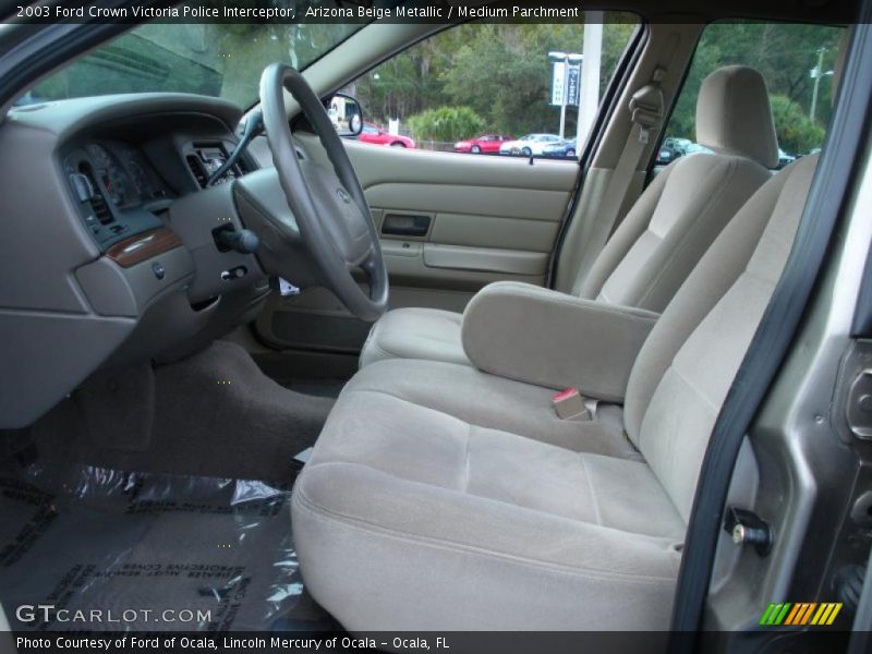  2003 Crown Victoria Police Interceptor Medium Parchment Interior