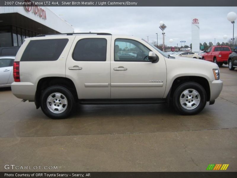Silver Birch Metallic / Light Cashmere/Ebony 2007 Chevrolet Tahoe LTZ 4x4