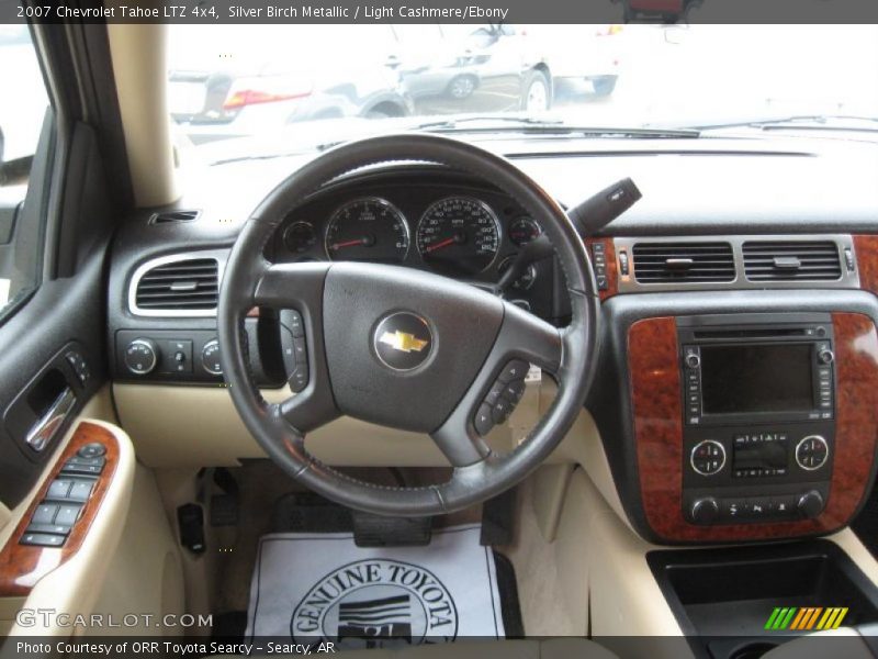 Silver Birch Metallic / Light Cashmere/Ebony 2007 Chevrolet Tahoe LTZ 4x4
