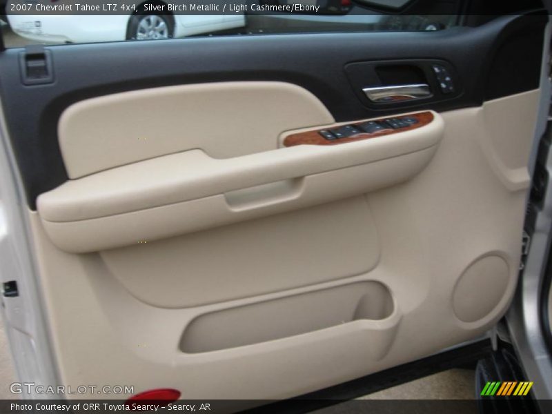 Silver Birch Metallic / Light Cashmere/Ebony 2007 Chevrolet Tahoe LTZ 4x4
