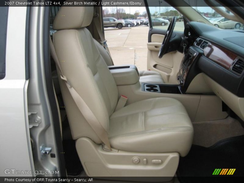 Silver Birch Metallic / Light Cashmere/Ebony 2007 Chevrolet Tahoe LTZ 4x4