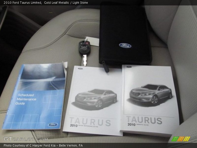 Gold Leaf Metallic / Light Stone 2010 Ford Taurus Limited