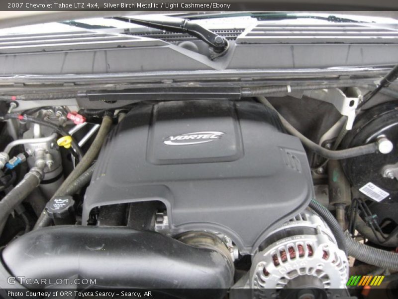 Silver Birch Metallic / Light Cashmere/Ebony 2007 Chevrolet Tahoe LTZ 4x4