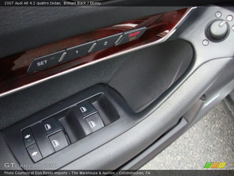 Controls of 2007 A6 4.2 quattro Sedan
