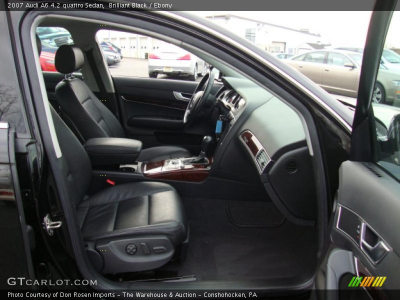  2007 A6 4.2 quattro Sedan Ebony Interior
