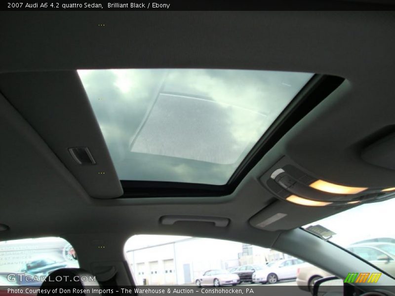 Sunroof of 2007 A6 4.2 quattro Sedan