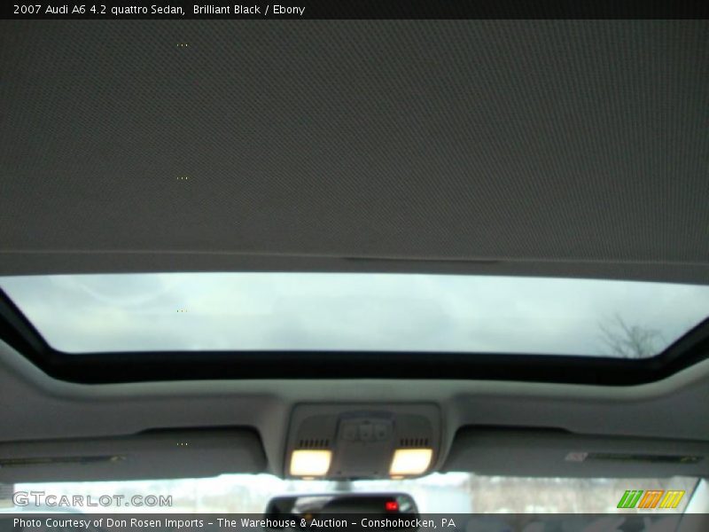 Brilliant Black / Ebony 2007 Audi A6 4.2 quattro Sedan