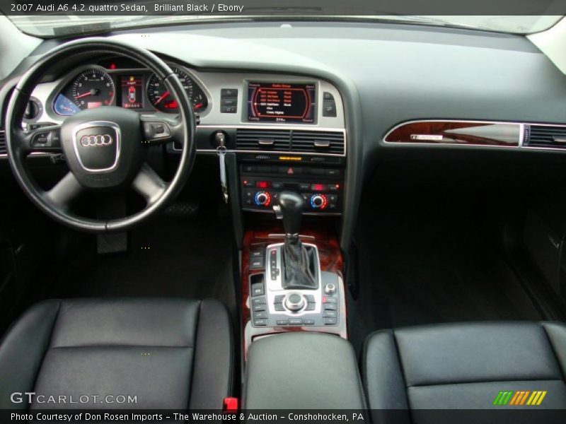 Ebony Interior - 2007 A6 4.2 quattro Sedan 