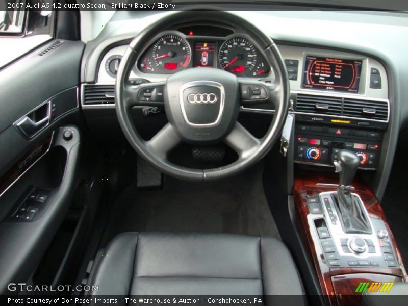 Dashboard of 2007 A6 4.2 quattro Sedan