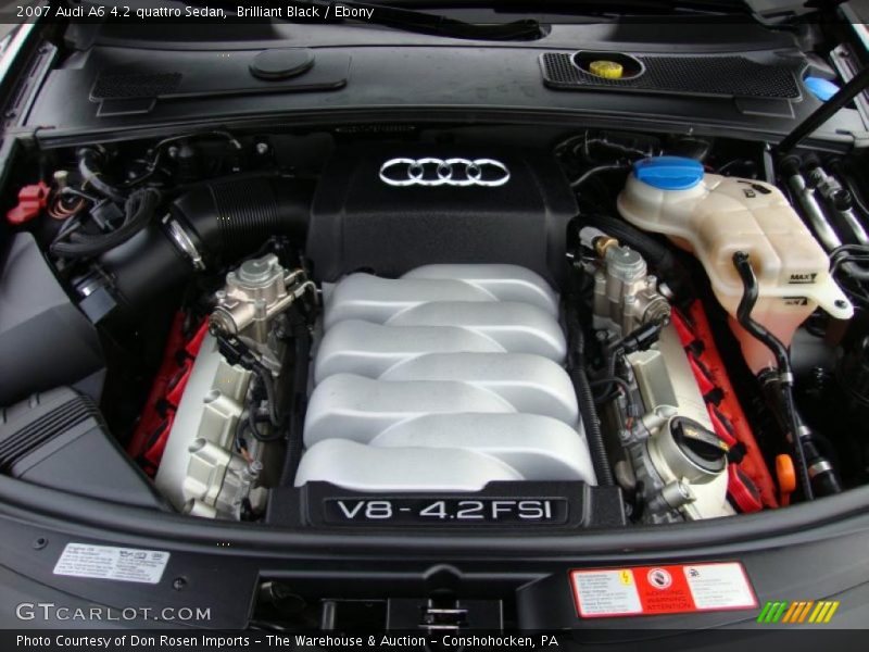  2007 A6 4.2 quattro Sedan Engine - 4.2 Liter DOHC 32V FSI V8
