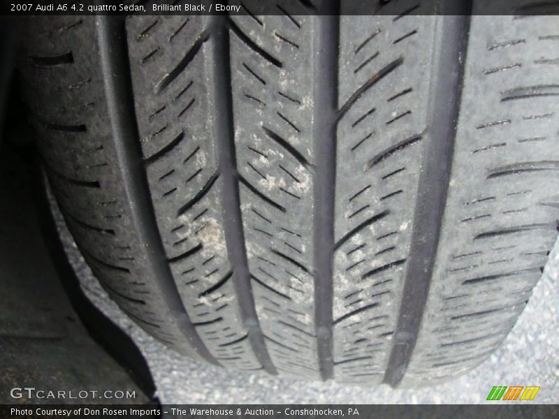 Brilliant Black / Ebony 2007 Audi A6 4.2 quattro Sedan