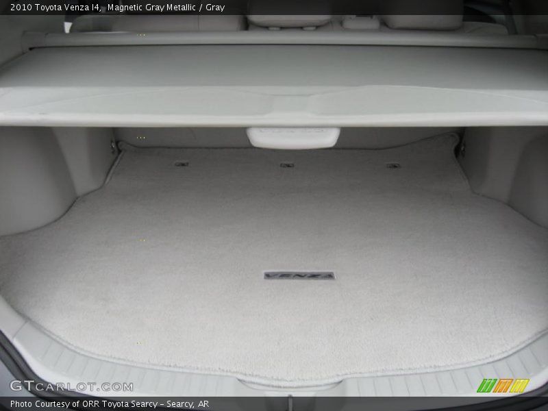  2010 Venza I4 Trunk