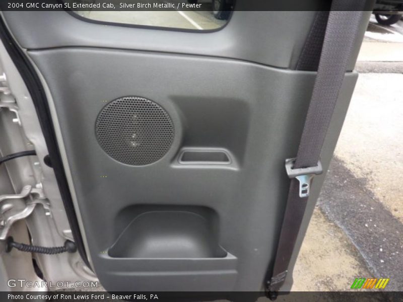 Silver Birch Metallic / Pewter 2004 GMC Canyon SL Extended Cab