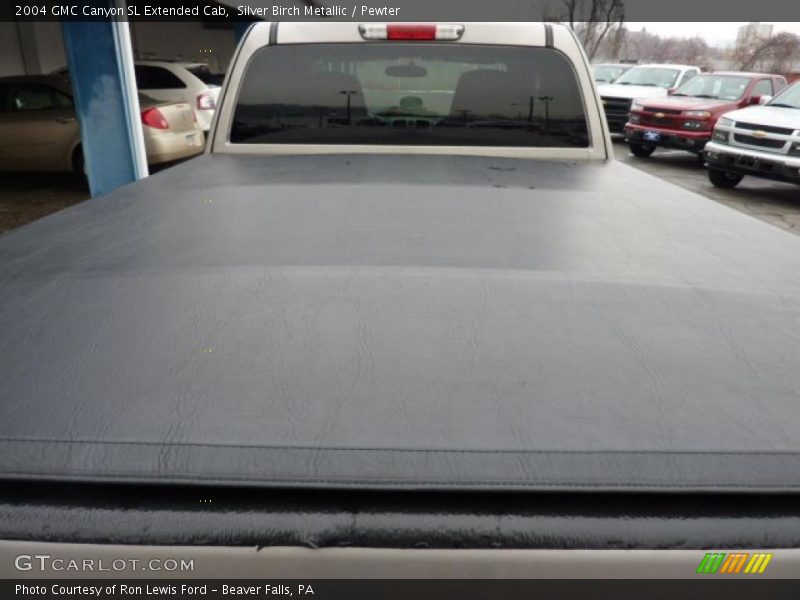 Silver Birch Metallic / Pewter 2004 GMC Canyon SL Extended Cab