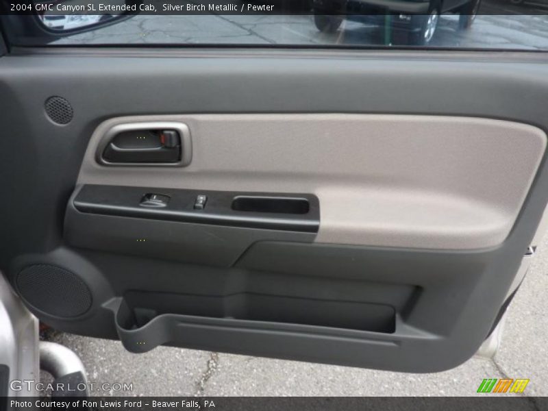 Silver Birch Metallic / Pewter 2004 GMC Canyon SL Extended Cab