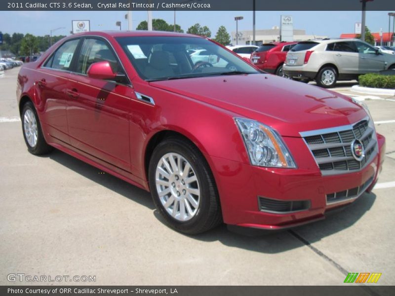 Front 3/4 View of 2011 CTS 3.6 Sedan
