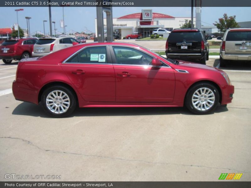  2011 CTS 3.6 Sedan Crystal Red Tintcoat