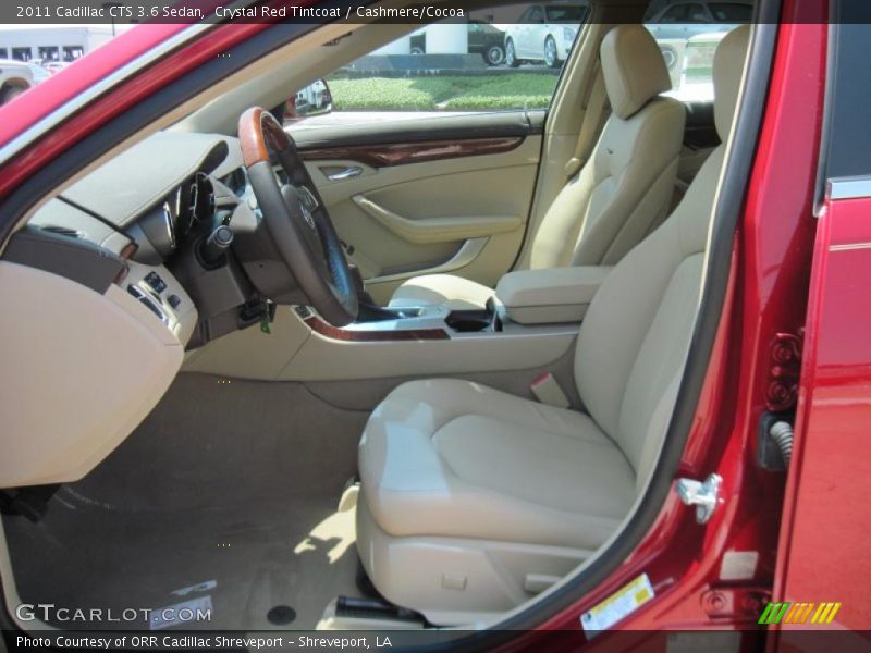  2011 CTS 3.6 Sedan Cashmere/Cocoa Interior