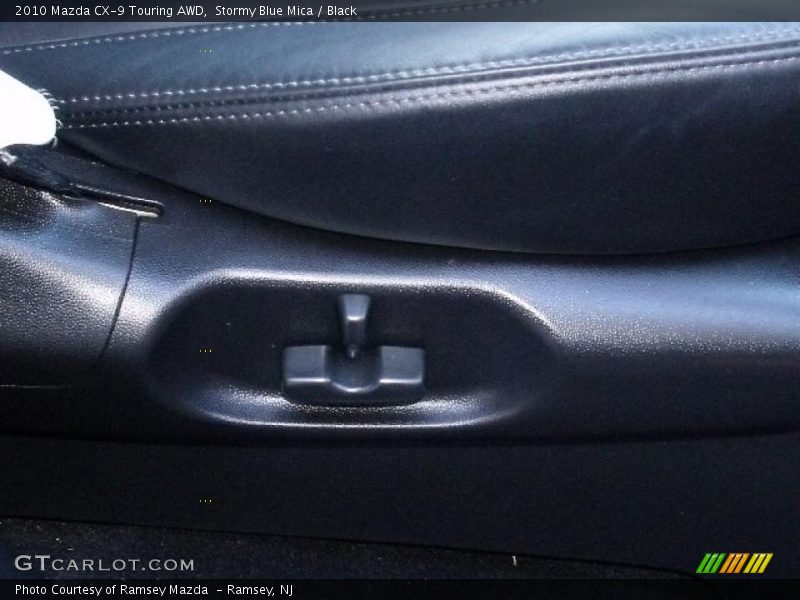 Stormy Blue Mica / Black 2010 Mazda CX-9 Touring AWD