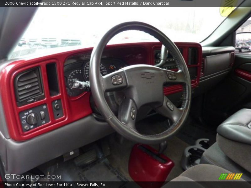 Sport Red Metallic / Dark Charcoal 2006 Chevrolet Silverado 1500 Z71 Regular Cab 4x4