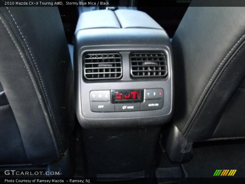 Stormy Blue Mica / Black 2010 Mazda CX-9 Touring AWD