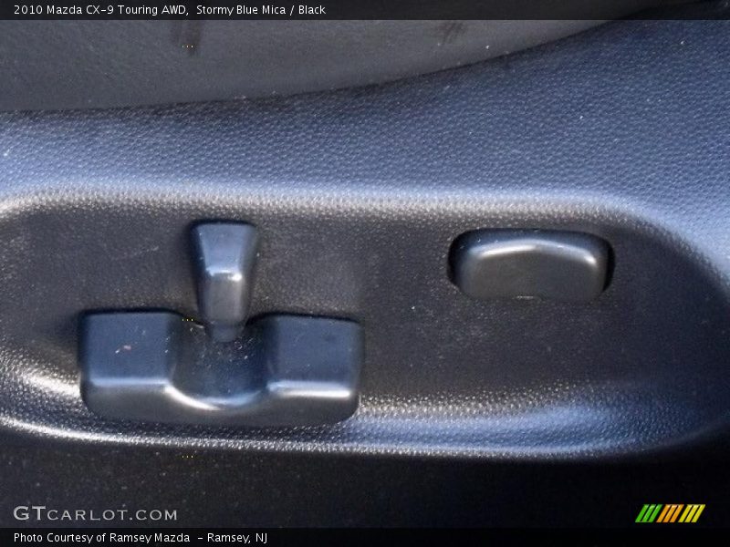 Stormy Blue Mica / Black 2010 Mazda CX-9 Touring AWD
